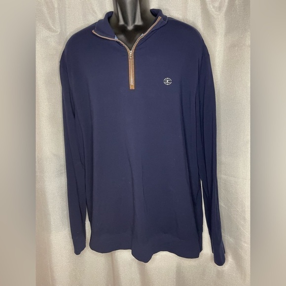 Ralph Lauren Other - New Polo Ralph Lauren Men's Luxury Jersey Quarter-Zip Pullover XXL Navy